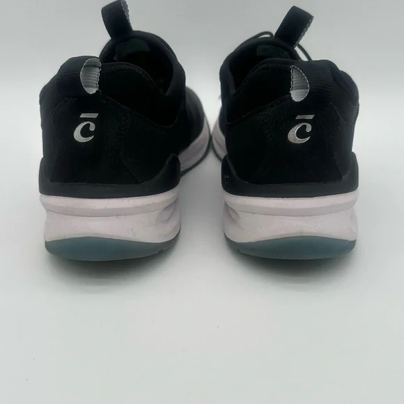 Women’s Clove nursing shoes sz 11 black/white w/ blue soles - Picture 3 of 7